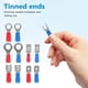 thumbnail image 4 of 1 juego de conectores de cable, kit de conectores termorretráctiles, conectores aislados, conectores de crimpado de cable, conectores eléctricos, 4 of 5