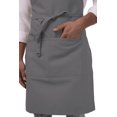 thumbnail image 2 of Chef Works F8-GRY-0 Butcher Apron, 2 of 5