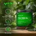 thumbnail image 2 of Majestic Pure Tea Tree Oil Foot Cream with Aloe Vera & Menthol, Warming Moisturizer for Dry Cracked Feet, Heels, Hands & Elbows, Softens & Hydrates Skin, 8 oz, 2 of 9