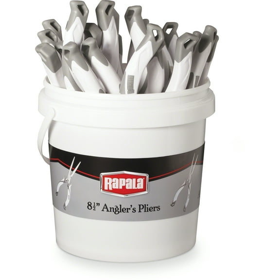 Rapala SACP8B Salt Angler's Needle Nose Pliers 8.5" Co-Molded Grips