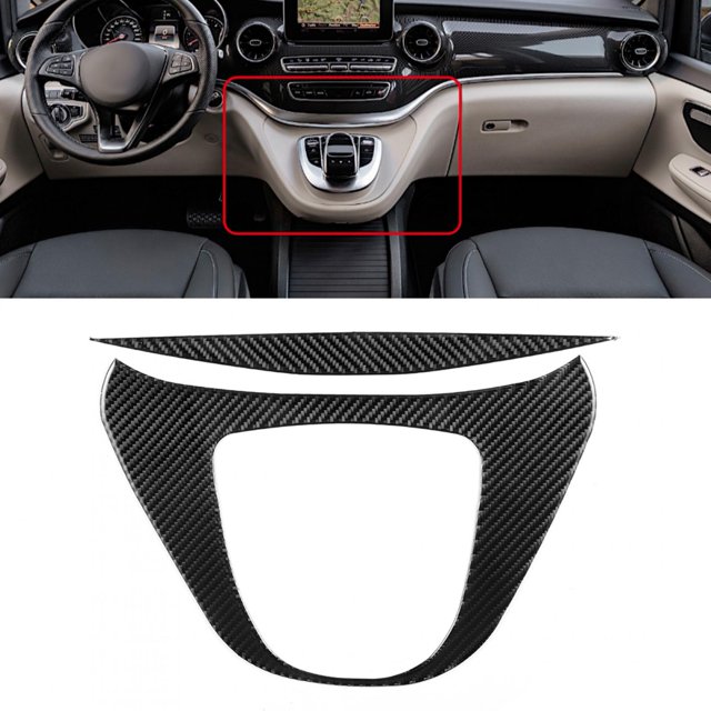 Multimedia Panel Trim, Interior Accessory Glossy Colorfast Multimedia Panel Trim for Car