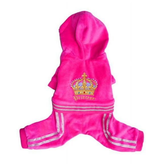 Pooch Outfitters PPJP2-L Princess Jumper2, Pink - Large