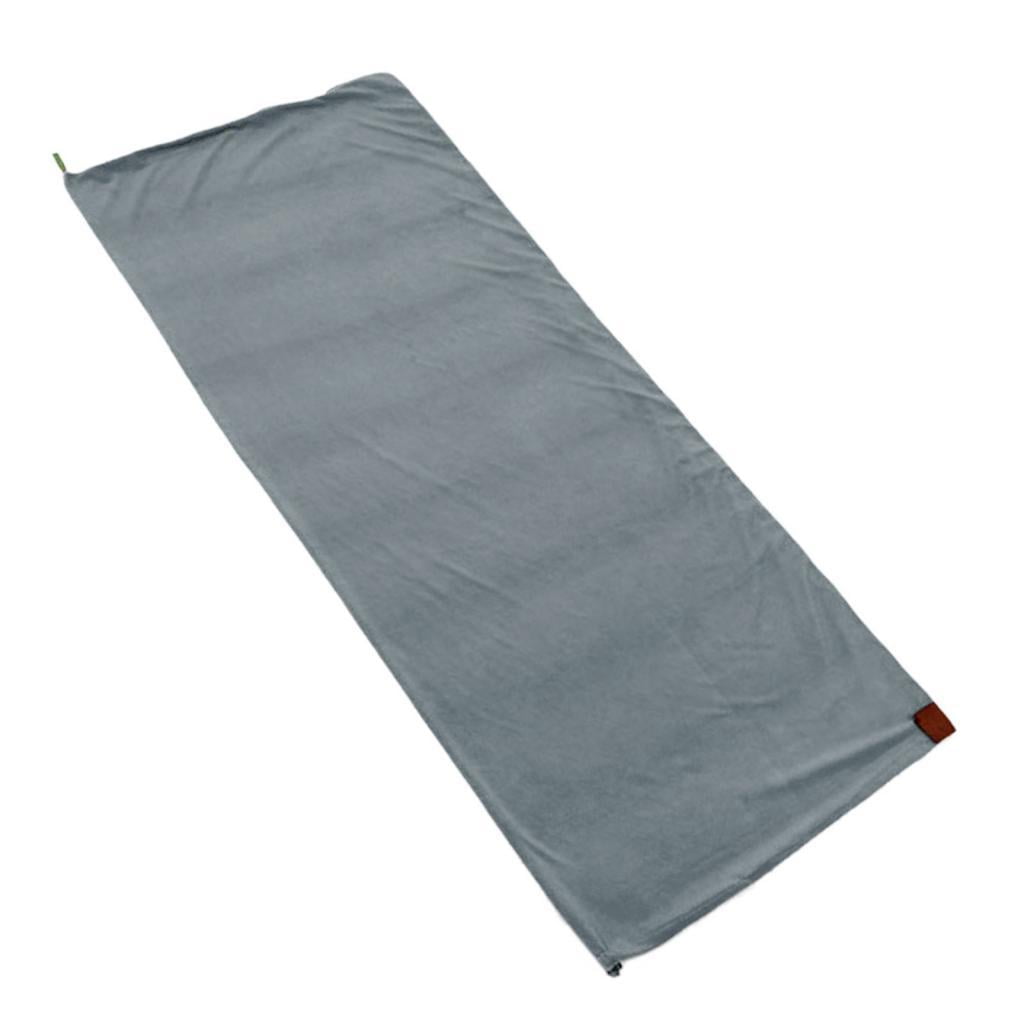 Axioma -Fleece sleeping bag liner, thermal pillow, sleeping bag, warm emergency camping Gray