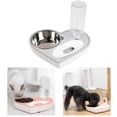 thumbnail image 1 of Alimentador automático para perros y para mascotas, de alimentos y de agua, de alimentos para agua, para botella - Gris Colco Dispensador de tazón para mascotas, 1 of 8
