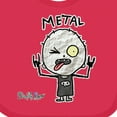 thumbnail image 4 of Inktastic Metal Face Boys or Girls Baby Bib, 4 of 4