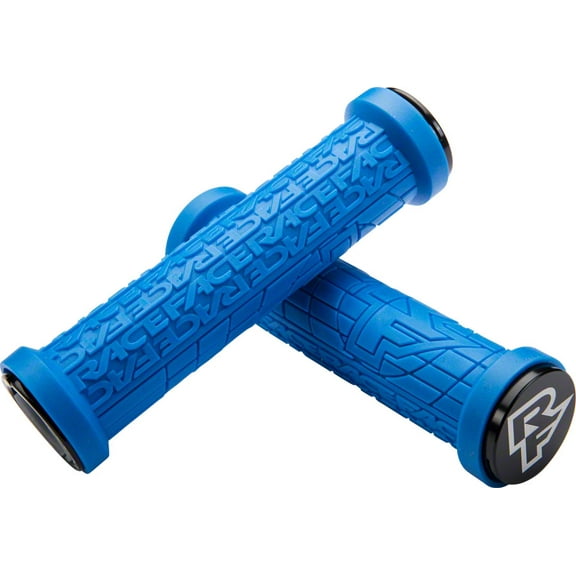 RaceFace Grippler Grips - Blue Lock-On 33mm