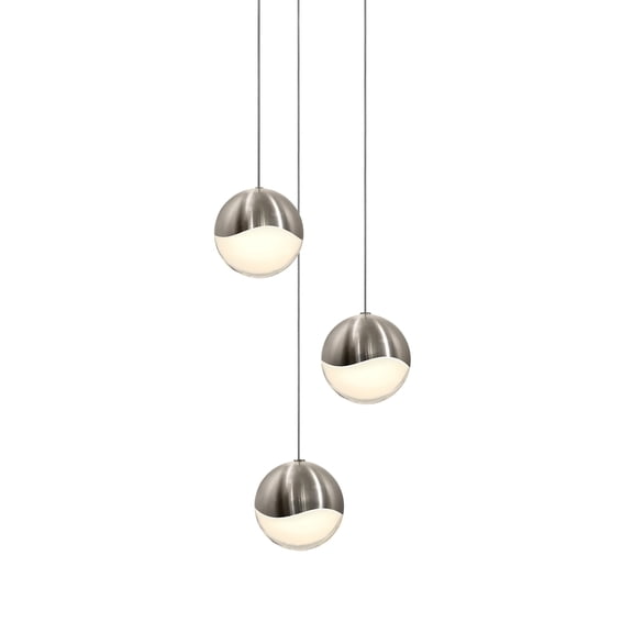 Sonneman Lighting SON-2914.13-LRG 3-Light Round Large LED Pendant