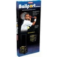 Tourna Ballport Deluxe Tennis Ball Hoopers Pickup with Wheels, Black