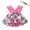 Pink, variant on JoyHoop Newborn Baby Girl Clothes Infant Dress Outfit Summer Romper Jumpsuit Headband Overall Skirt Clothing Set