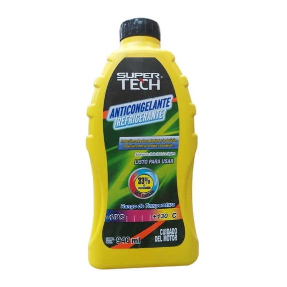 Anticongelante Super Tech Refrigerante 946 ml