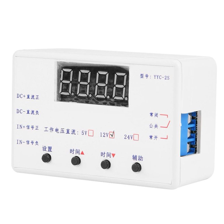 Time Delay Module LED Display Adjustable Timer Relay Automation Control  Switch Module(5V)