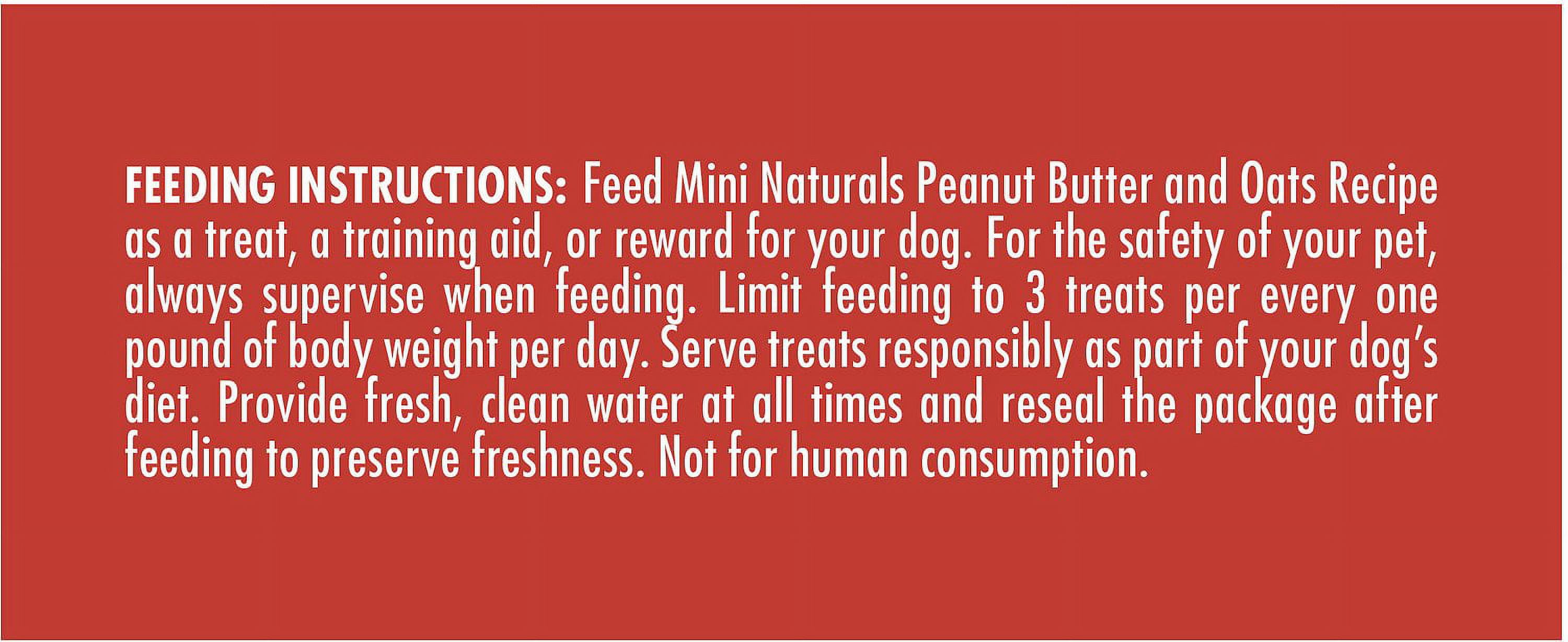 Zuke's Mini Naturals Peanut Butter & Oats Recipe 16 oz Dog Treats 2 Pack