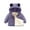 Purple, variant on Toddler Hooded Winter Coat with Ears Padded Outerwear Sherpa Lined Jacket for Children Boys and Girls Warm Outfit