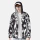 thumbnail image 2 of Balery Floral Cow Silhouette Sudadera ligera de manga larga con capucha y protección solar UPF 50+ para hombre y mujer, ideal para pesca y running-Small, 2 of 7