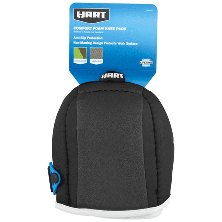 HART Comfort Foam Work Knee Pads with Anti-Slip Protection, One Size