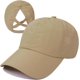 thumbnail image 1 of Womens Criss Cross Ponytail Baseball Cap Adjustable High Messy Bun Ponycap Quick Drying Hat, 1 of 5