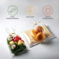thumbnail image 3 of 18 x 24 Inch Cellophane Bags, 10 Pack Clear Treat Bags For Basket Wrapping & Food Storage, 3 of 5