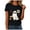 Black, variant on mgoYE Halloween Tshirts Women Plus Size Halloween Shirts Crew Neck Loose Tee Tunic Tops Womans Shirts(Black,S)