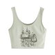 thumbnail image 1 of Blusa de mujer Casual Summer Orientation Print Tank Tops cómodos Chaleco Pompotops lopia993768, 1 of 7