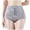 Gray, variant on Kmdttou Panties for Women Pack Cotton Sexy Lace High Cut Panties Comfort Bikini Panty Stretch Underpants Breathable Ladies Briefs (Available in Plus Size) Beige-L