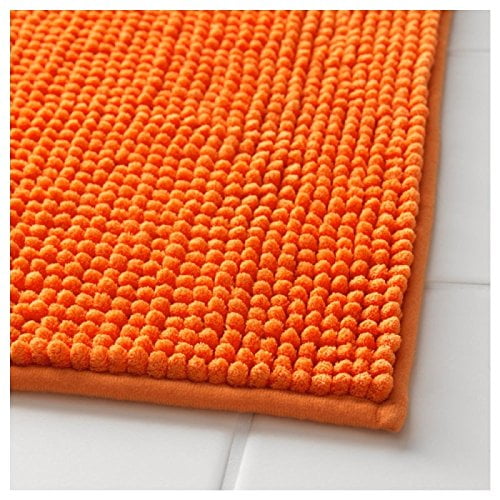 Bath Rug, Kapas [W16" x L23"] Soft Shaggy Non Slip Absorbent Bath Mat