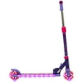 thumbnail image 2 of Huffy Inline Disney Princess Kick Scooter with LED Lights, Pink, 2 of 8