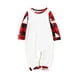 thumbnail image 2 of Pijamas familiares a juego con estampado navideño de moda, estilo europeo, para padres e hijos, monos de poliéster para bebés., 2 of 8