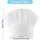 thumbnail image 2 of gorro de chef mujer gorro de chef hombre gorro de chef gorro de chef gorro de chef ropa gorro de panadero gorro de sapo gorro de chef mujer gorro de chef, blanco B, 2 of 5