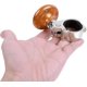thumbnail image 4 of Pomo de volante, refuerzo de dirección de coche, mango de bola de volante de madera, regalo, 4 of 5