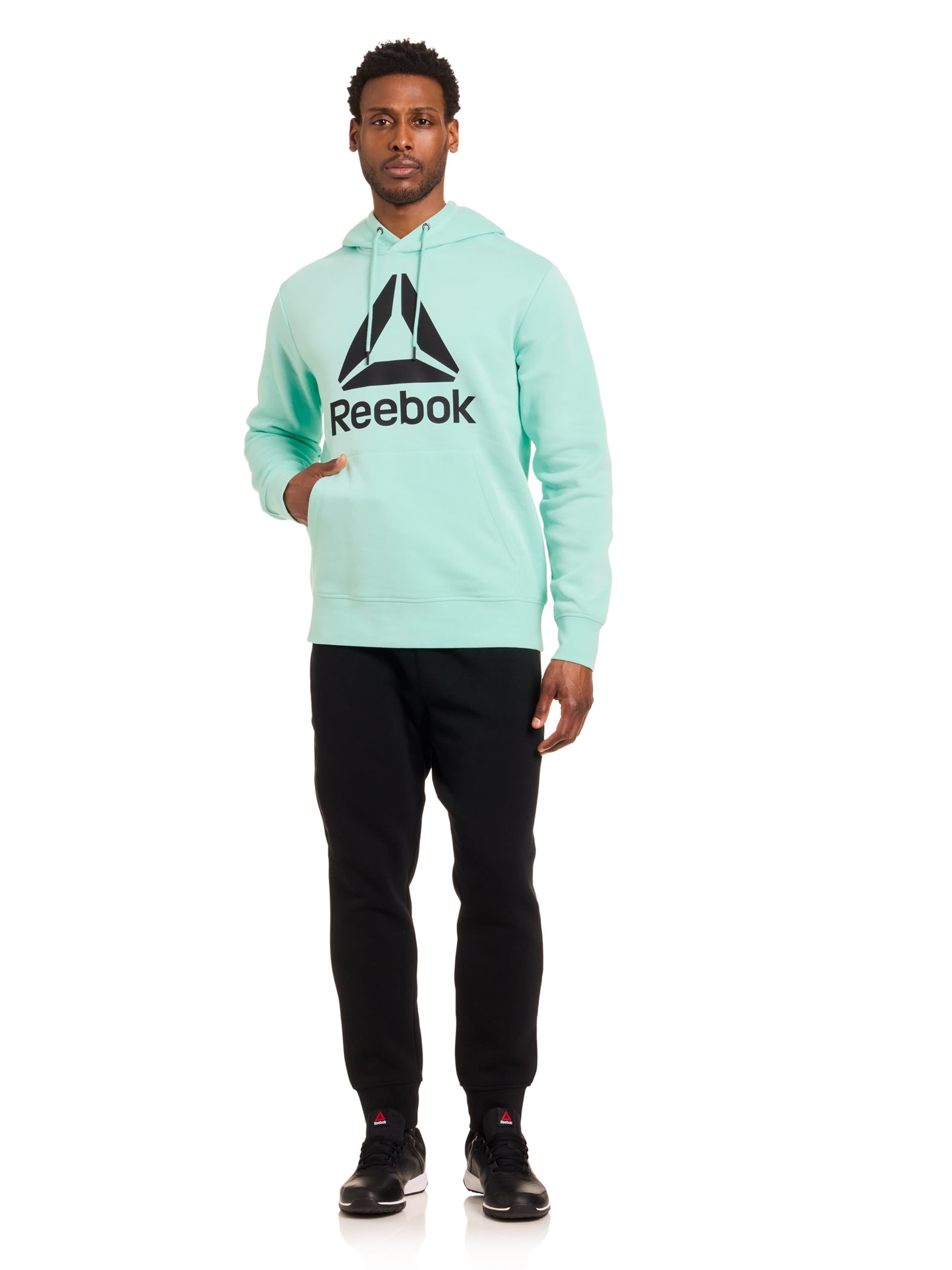 Reebok Men's and Big Men's Game Day Fleece Hoodie, Sizes XS-5XL