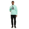 thumbnail image 4 of Reebok Men's and Big Men's Big Logo Fleece Hoodie Sweatshirt, Sizes XS-5XL, 4 of 6