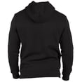 thumbnail image 3 of Men's 1863FC Black Club America Mono Badge Fleece Pullover Hoodie Sweatshirt, 3 of 3