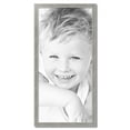 thumbnail image 2 of ArtToFrames 20" x 42" Classic Silver Picture Frame, 20x42 inch Silver Wood Poster Frame (WOM-4926), 2 of 7