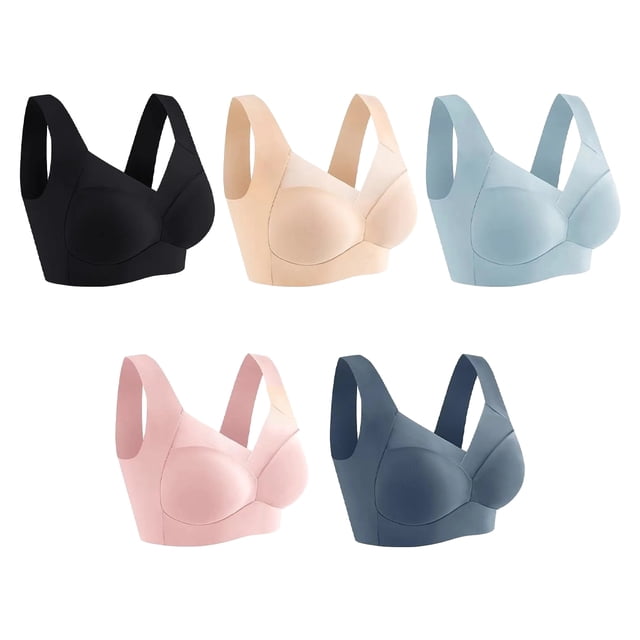 mmirethe Posture Correcting Bra Stay Comfortable And Improve Posture With Zero Restraint No Back Fat royal blue XXL