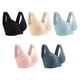 thumbnail image 5 of Sujetadores diarios Minnieouse para mujer sin aros corrector de postura rosa 3XL, 5 of 6