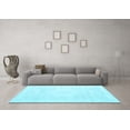 thumbnail image 3 of Ahgly Company Indoor Rectangle Persian Light Blue Traditional Area Rugs, 2' x 4', 3 of 4
