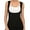 Black, variant on SHCKE Women Body Shaper Slimming Shirt Tummy Vest Thermal Compression Base Layer Slim Tank Top Shapewear Lose Weight Sauna