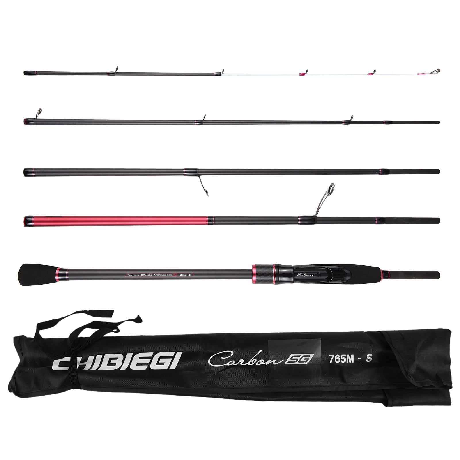 Zebco Rhino Tough Light Spinning Rod - E-Glass & Graphite