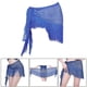 thumbnail image 3 of Pañuelo para la cadera para danza del vientre para mujer, cinturón de lentejuelas, falda, cadena para la cintura, envoltura para danza Azul real, 3 of 9