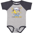 thumbnail image 3 of Inktastic I Love My Mom to the Moon and Back Cute Sheep Boys or Girls Baby Bodysuit, 3 of 5