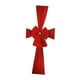 thumbnail image 3 of Puerta de entrada de Navidad con lazo rojo, decoración con lazo rojo para armario de Navidad, lazo para decoración, celebración, chimenea decorativa, 3 of 9