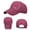 Hot Pink, variant on Only Moment Khaki Trucker Cap Structured Baseball Hats for Men Women Polyester for Running Workouts and Outdoor Activities All Seasons One Size
