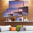 thumbnail image 3 of Portland Bill Lighthouse in Dorset - Modern Seashore Canvas Wall Art, 3 of 4