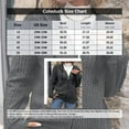 thumbnail image 3 of Cuteduck Women's Plus-Size Zip Up Knit Jacket Solid Color Long Sleeve String Hooded Fall/Winter Rib Cardigan 1X-4X, 3 of 7