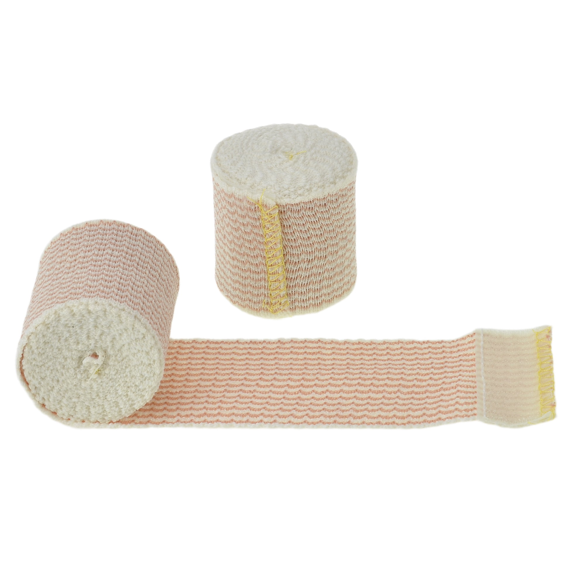 Dealmed Elastic Bandage Wrap 2" with Self Closure, Stretched Compression (50 Rolls/Case)