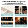 thumbnail image 3 of Halloween Castle Travel Portable Square Jewelry Stand Organizer Storage Box for Rings, Earrings, Necklaces, Bracelets - Suitable for Girls and Women, 3 of 6
