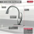 thumbnail image 2 of Delta 9192T-SSSD-DST Addison, Single Handle Pull-Down Kitchen Faucet with Touch2O Technology and Soap Dispenser, Without Sidespray, Stainless, 2 of 7