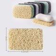 thumbnail image 3 of 12Pcs Soap Savers Pads Soap Holder for Bar Soap Non-Slip Self Draining Soap Dish Soap Lift for Shower Kitchen Bathroom, 4.5x3x0.4 inch, 3 of 7