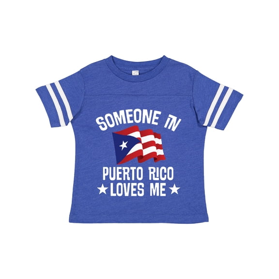 Inktastic Someone in Puerto Rico Loves Me Boys or Girls Toddler T-Shirt