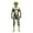 Green, variant on Halloween Dragon Costume with Mask Set,Men's Dragon Full Bodysuit,Animal Spandex Jumpsuit Catsuit Costume